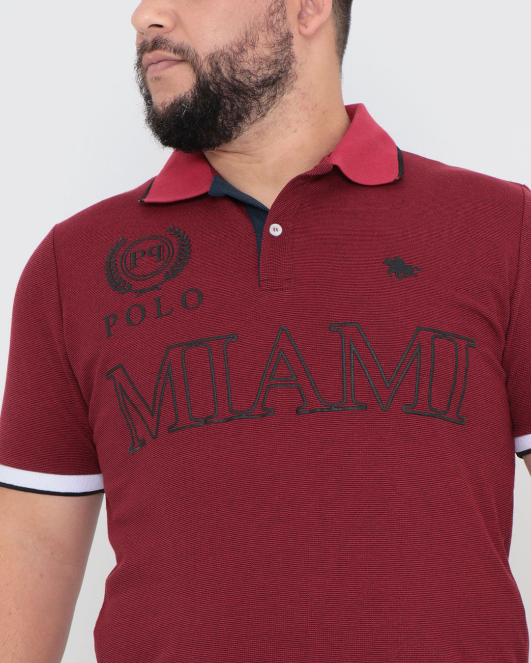 Polo-18678-Piquet-Est-Plus-Ec---Vermelho-Escuro