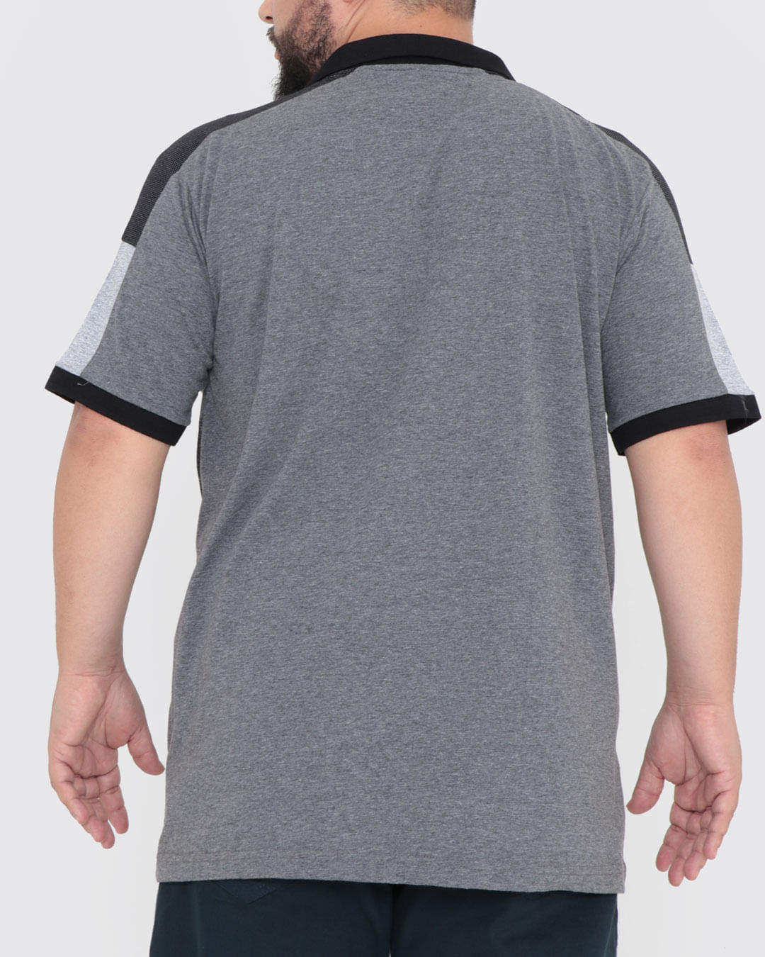 Polo-64410094-Gangster-Dif-Plus---Cinza-Medio