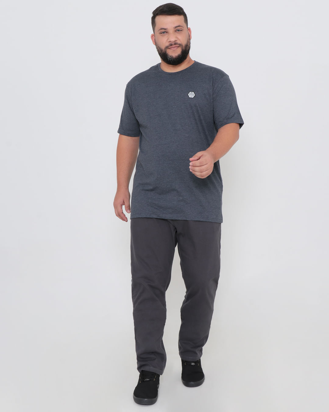 Camiseta-51180406-Dif-Gangster-Plus---Cinza-Escuro