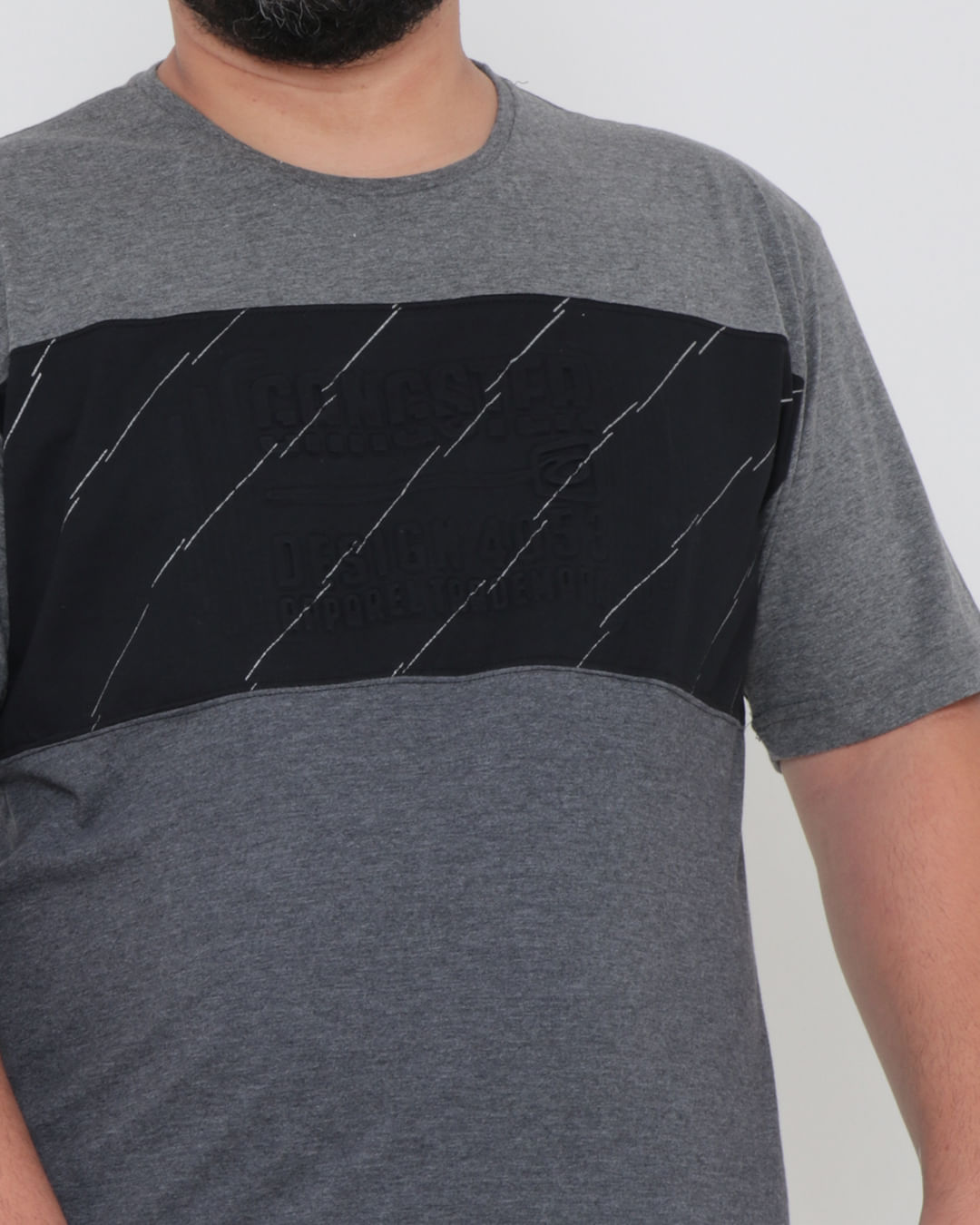 Camiseta-51180518-Dif-Gangster-Plus---Mescla-Escuro