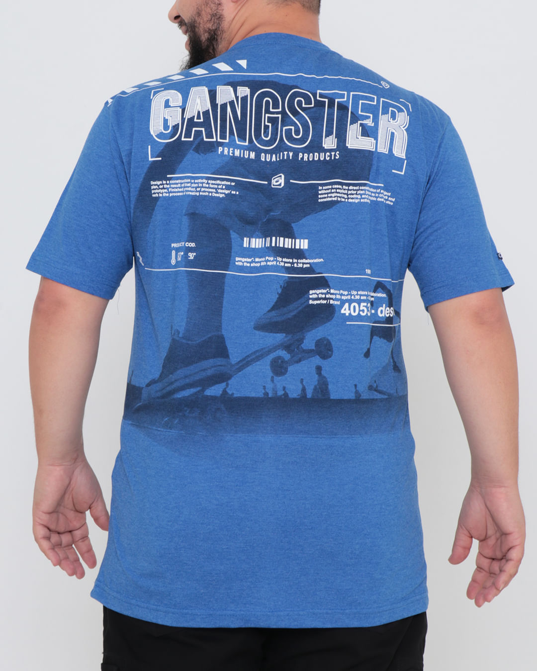 Camiseta-50011146-Gangster-Plus---Azul-Medio