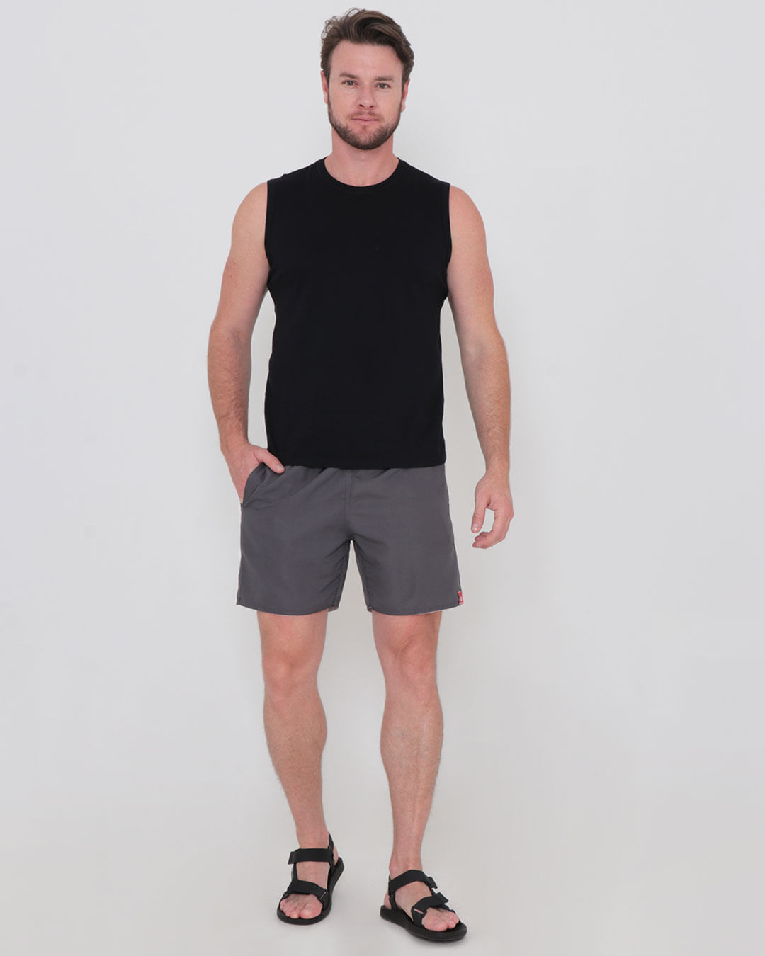 Board-Short- 110000-Mauricinho-Basico---Cinza-Medio