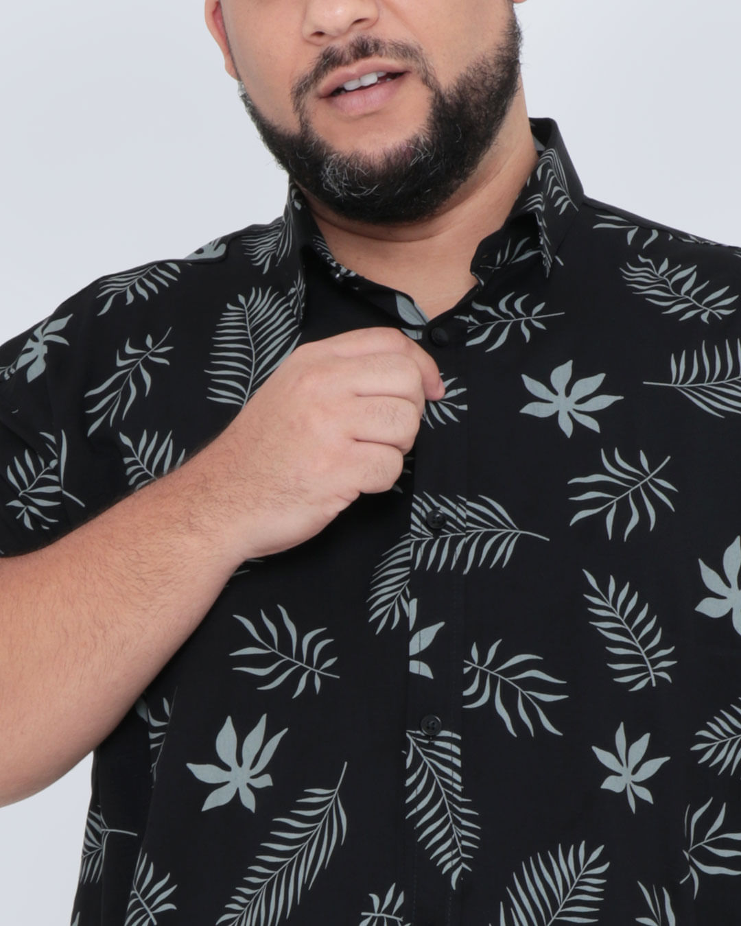 Camisa-Mc-7091-Folhagem-68---Preto