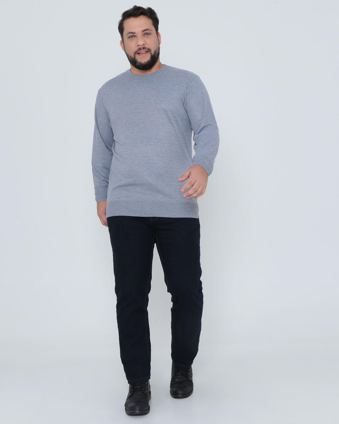Tricot-Stb-01ps-Gola-C-Plus---Cinza-Claro