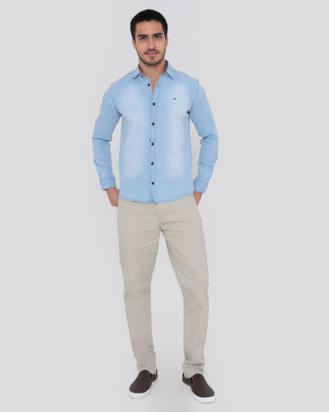 Camisa-Jns-Ctp-Ml-Dlv-Elast-6043---Blue-Jeans-Claro