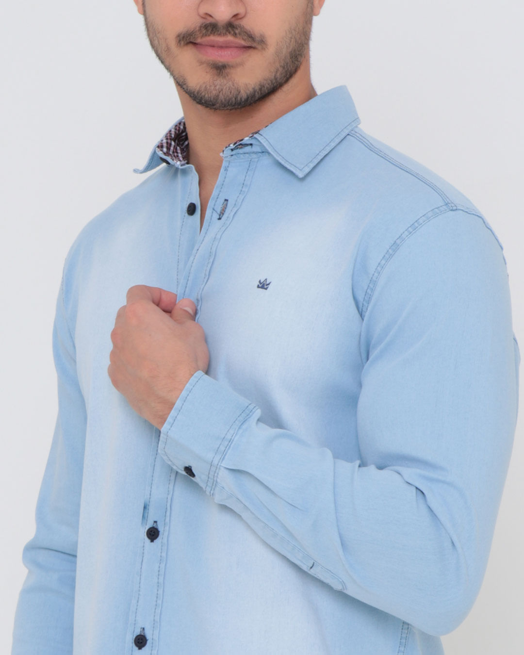 Camisa-Jns-Ctp-Ml-Dlv-Elast-6043---Blue-Jeans-Claro