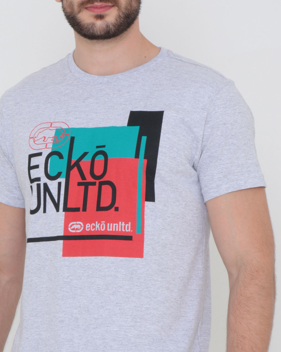 Camiseta-U131a-Ecko---Cinza-Claro