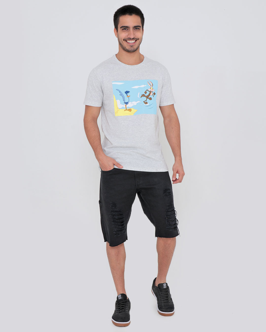 Camiseta-0019193-Looney-Pgg---Cinza-Claro