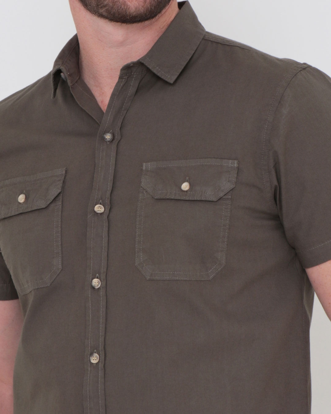 Camisa-Mc-Tr2278-2bolsos-Verde-Pgg---Verde-Escuro