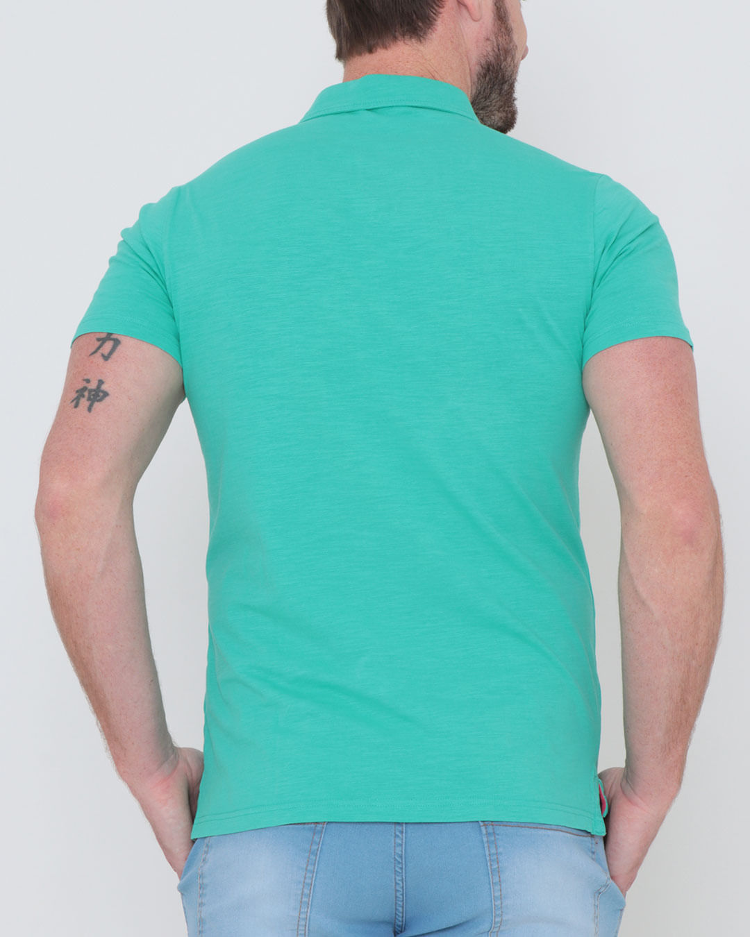 Polo-54322-Flame-Bolso-Lapela-Pgg---Verde-Medio