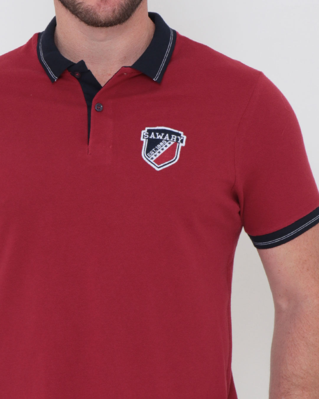 Polo-Mc-Sy1500005-Brancocarmin-Pgg---Vermelho-Medio