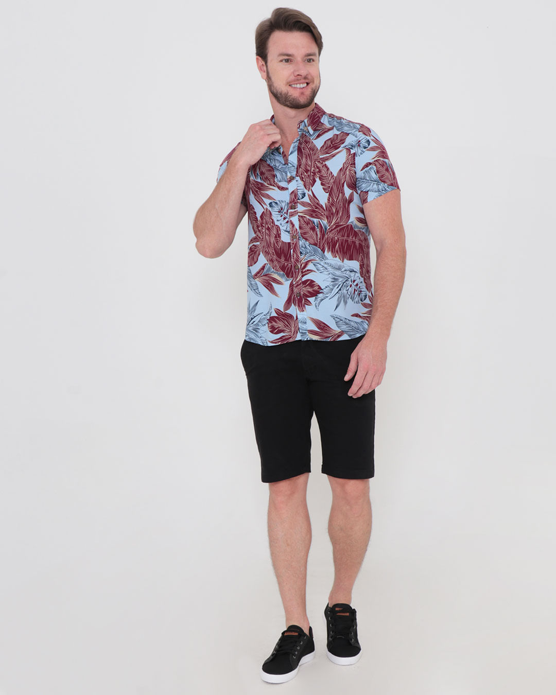 Camisa-Mc-Visc-66284-Vdeazul-Pgg---Azul-Floral