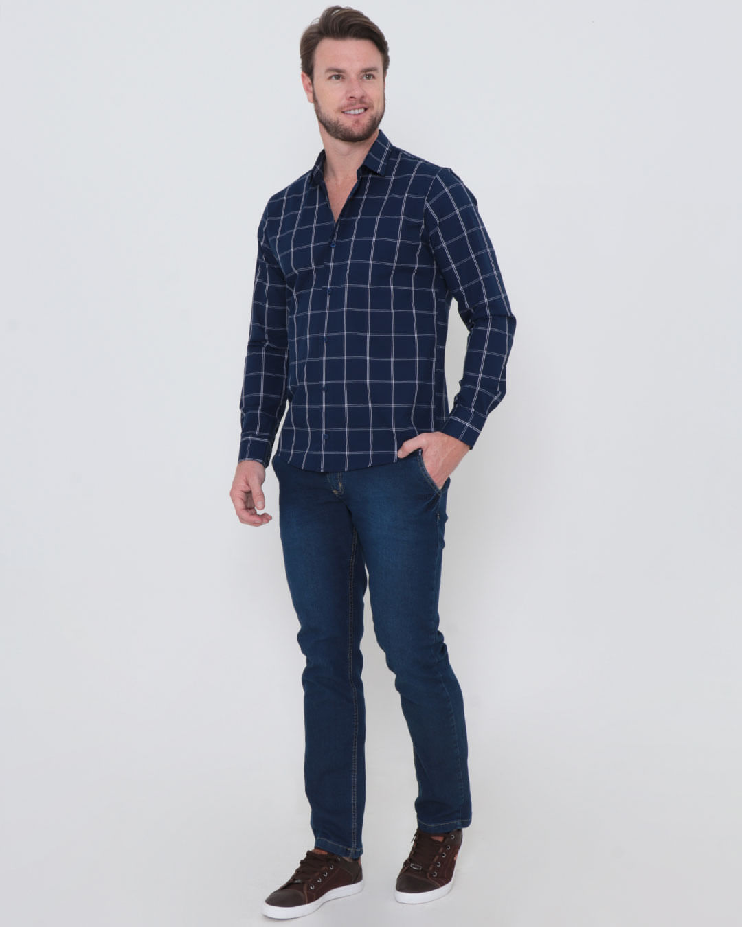 Camisa-Ml-Listquad-Azul-1870e-Cor-2-25---Marinho-Listrado