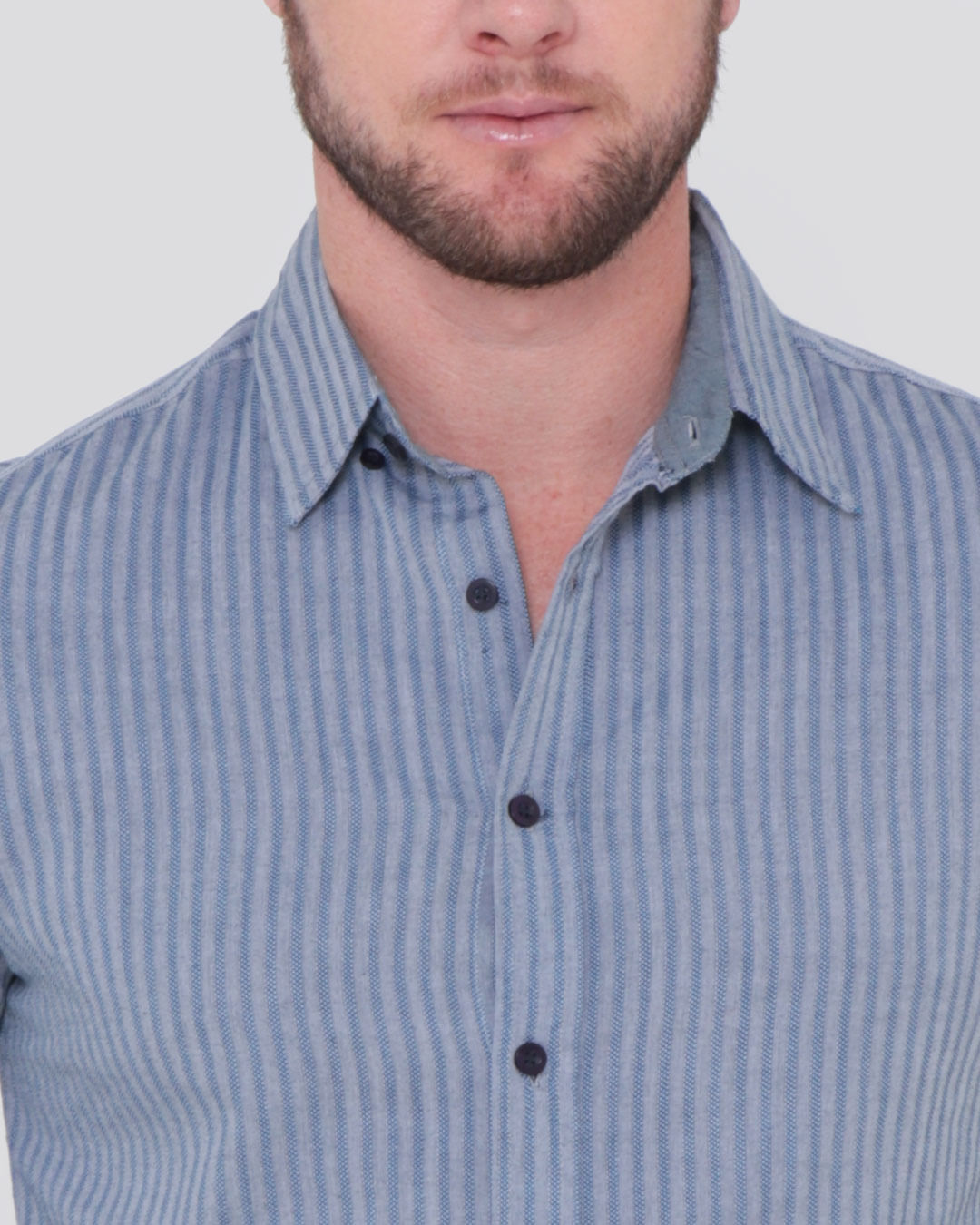Camisa-Ml-59659-Alg-Begeazul-Pgg---Cinza-Listrado