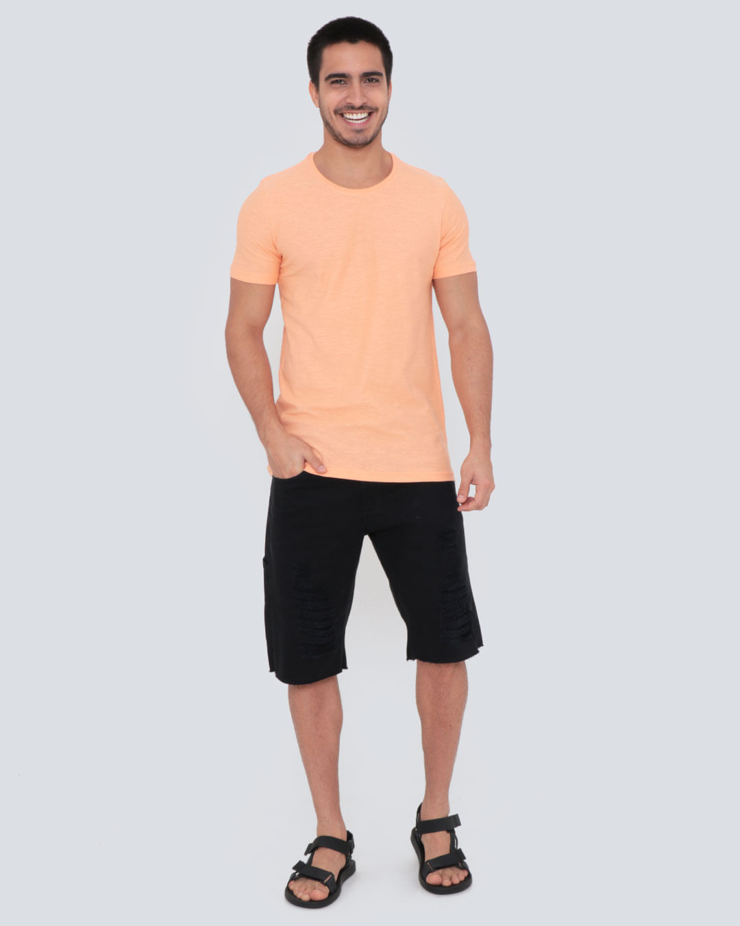 Camiseta-Flame-Coral---Laranja-Claro