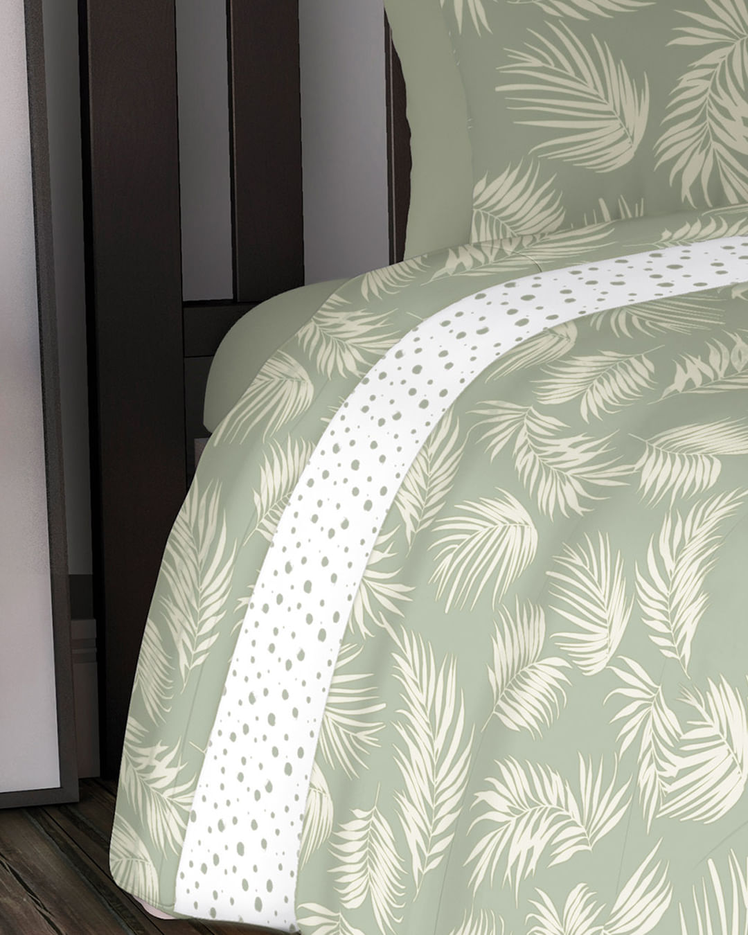 Jg-Cama-Crystal-Solteiro-3-Pcs---So---Verde-Medio