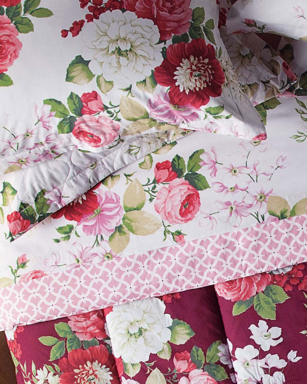 Jg-Cama-Solteiro-Flore---3-Pc---Branco-Floral