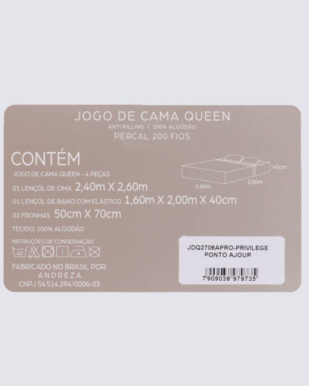 Jg-Cama-Queen-Privilege-Rosa---4-Pc---Rosa-Claro