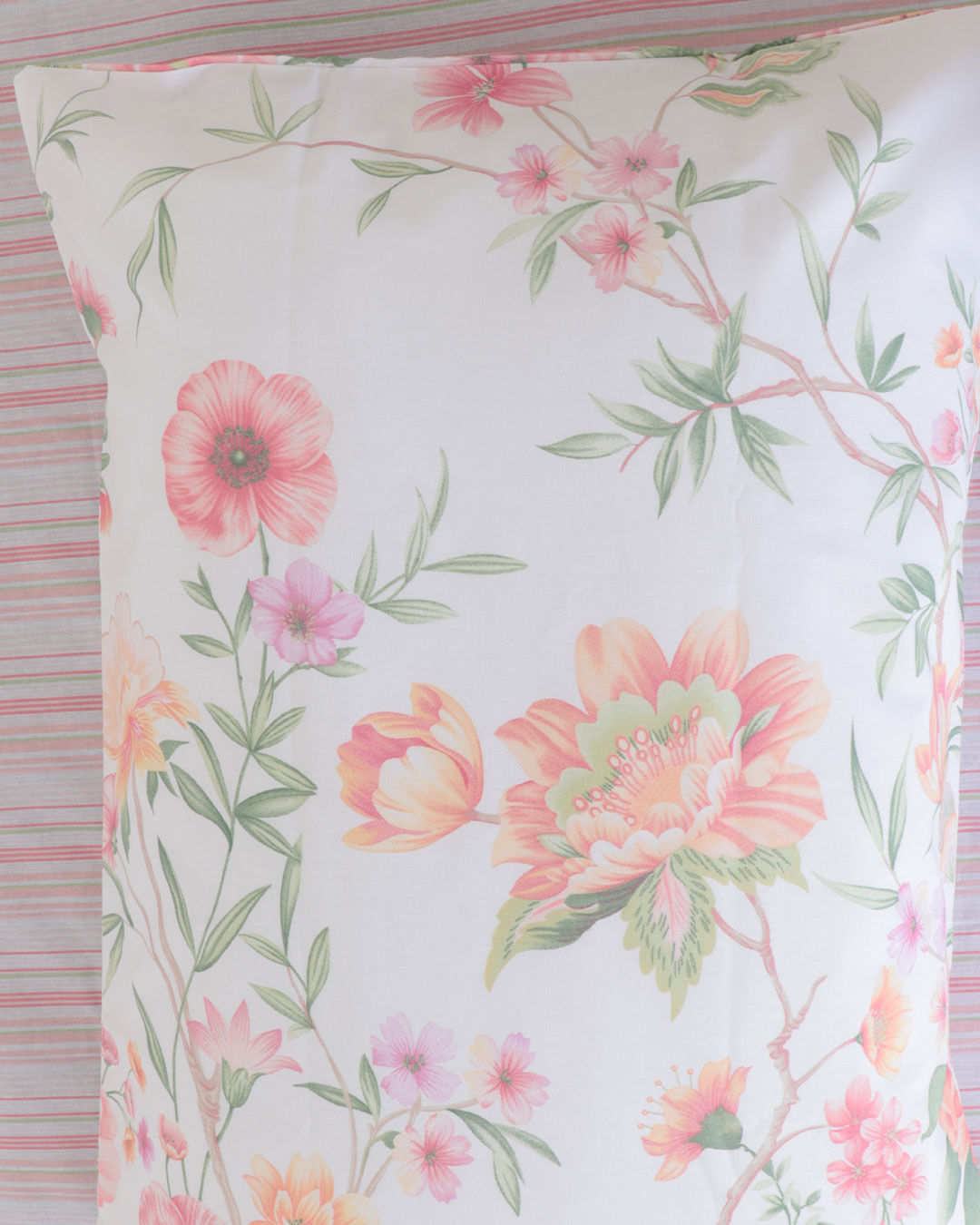 Jg-Cama-King-Size-Romanza---4-Pc---Branco-Floral