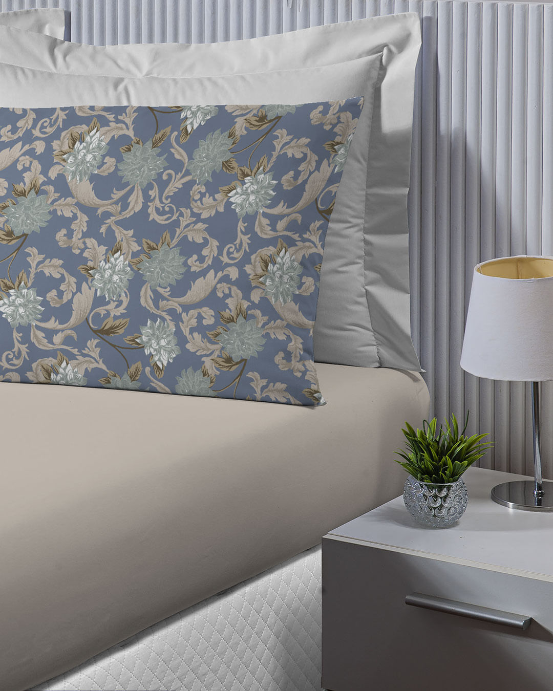 Jogo-De-Cama-Queen-3-Pcs-Essenza---Azul-Floral