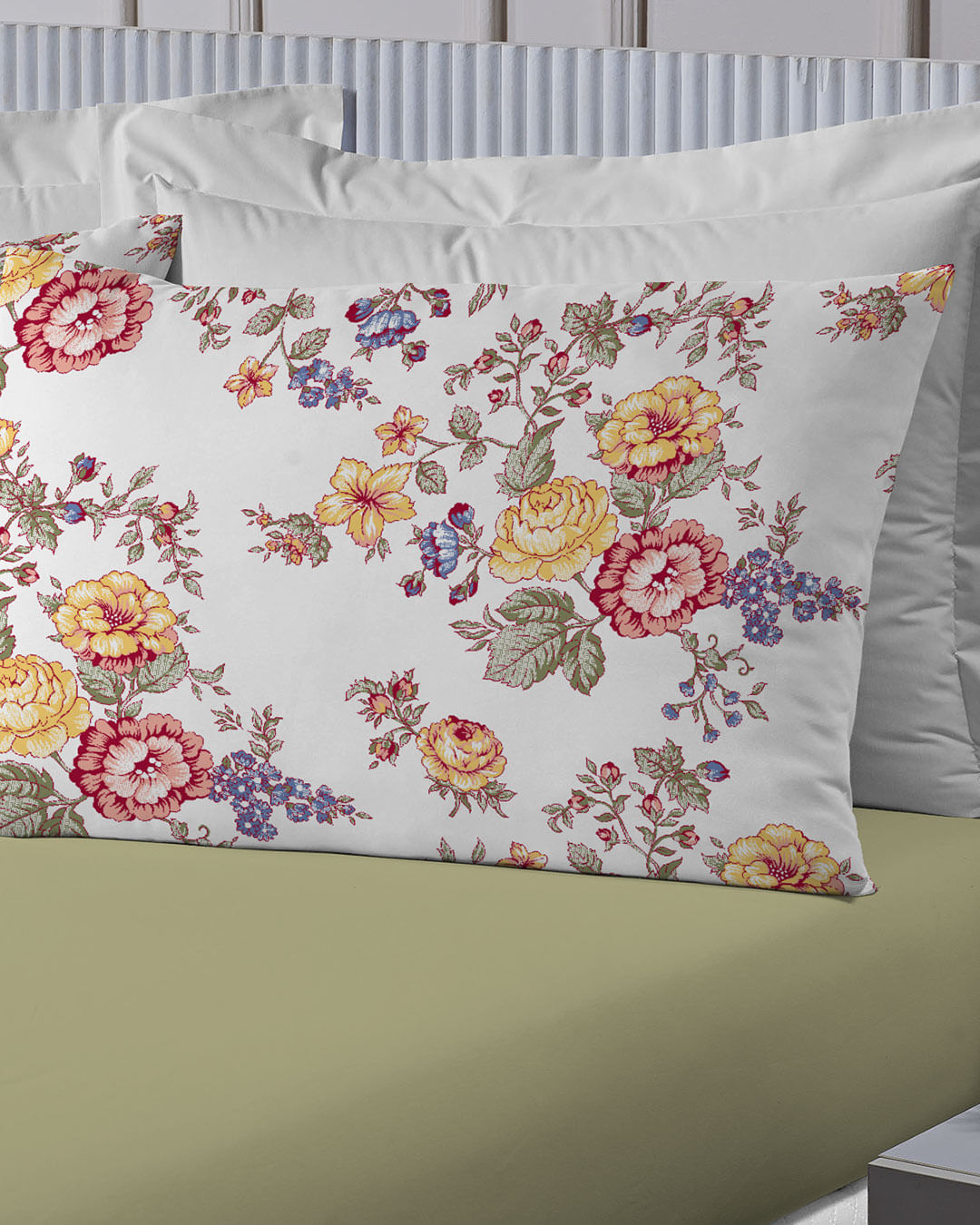Jogo-De-Cama-Queen-3-Pcs-Essenza---Branco-Floral