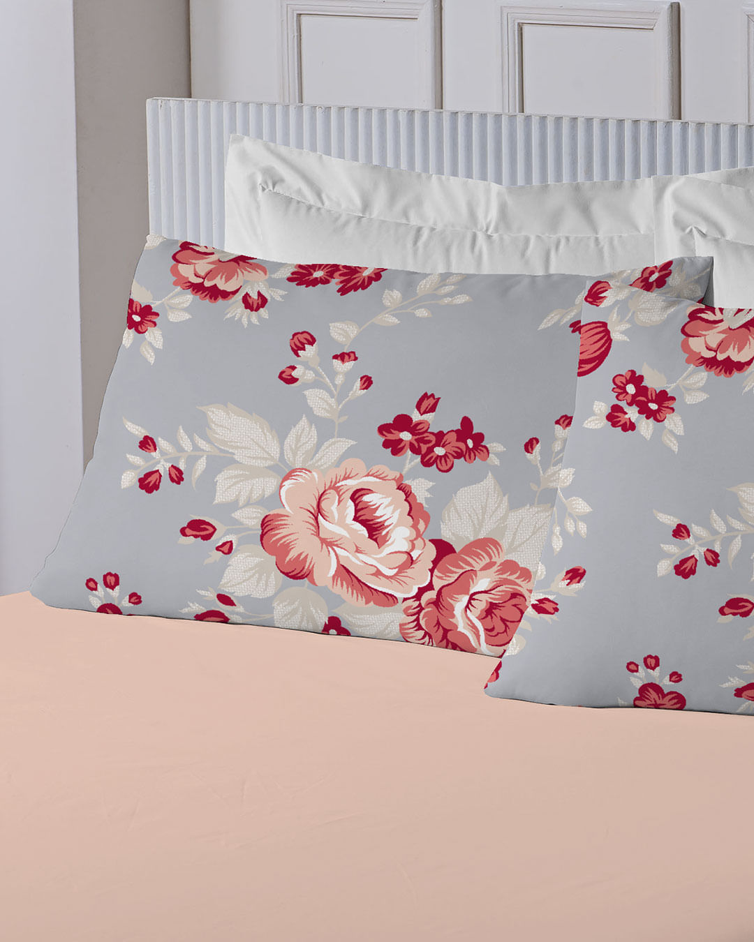Jogo-De-Cama-Queen-3-Pcs-Essenza---Cinza-Floral