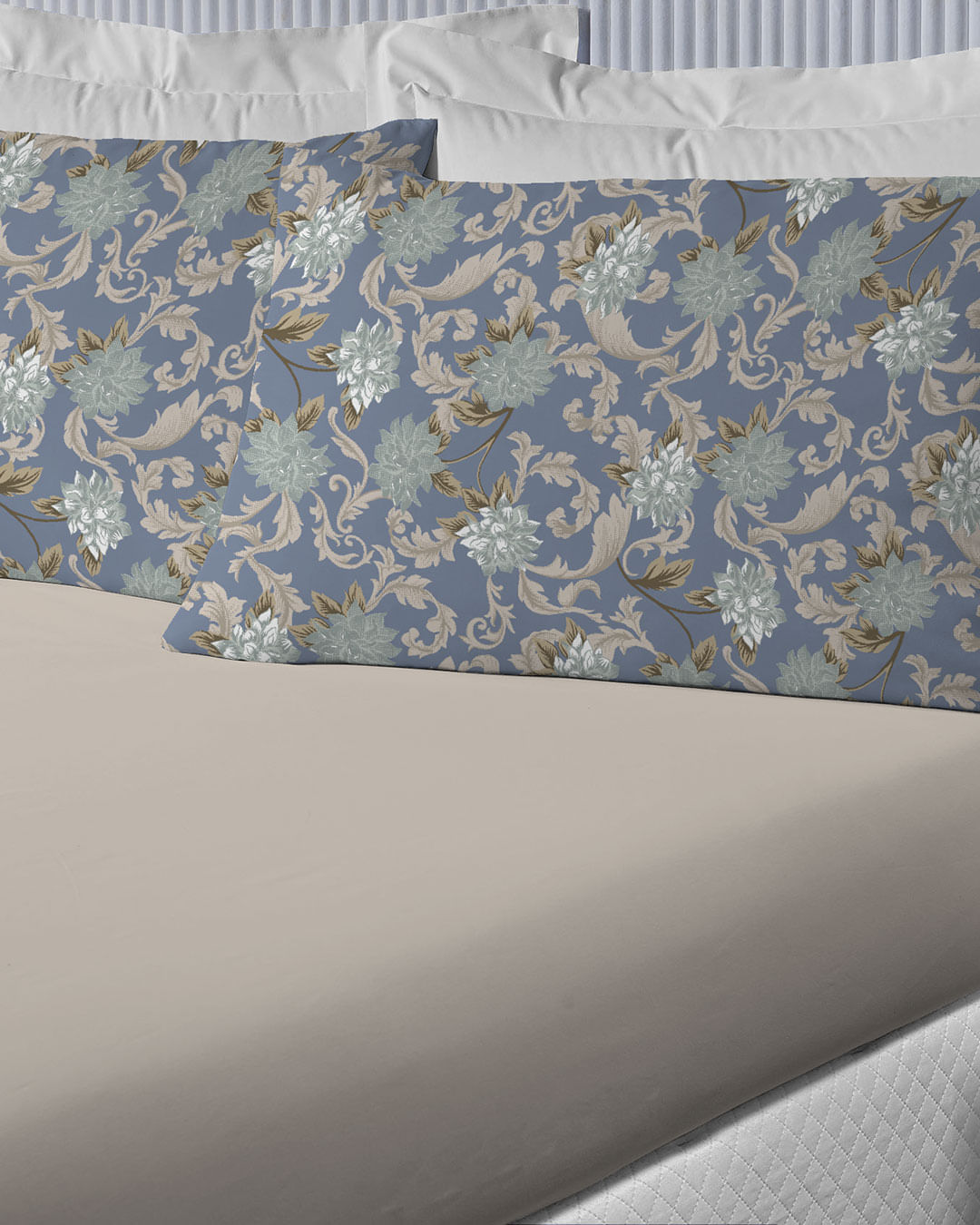 Jogo-De-Cama-King-3-Pcs-Essenza---Azul-Floral