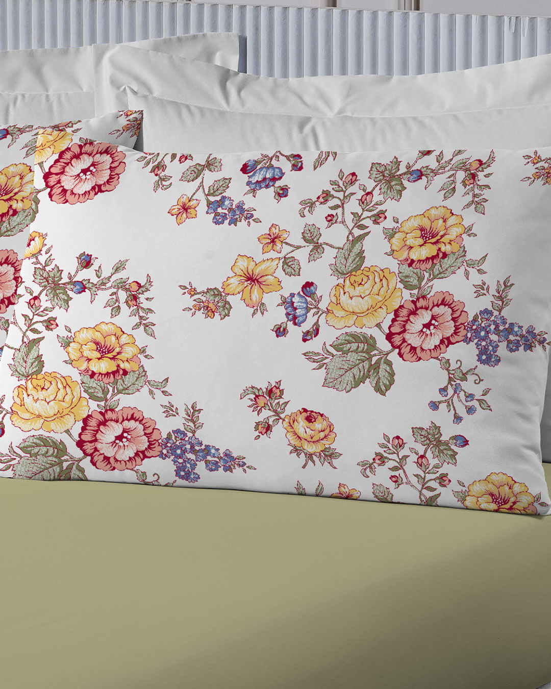 Jogo-De-Cama-King-3-Pcs-Essenza---Branco-Floral