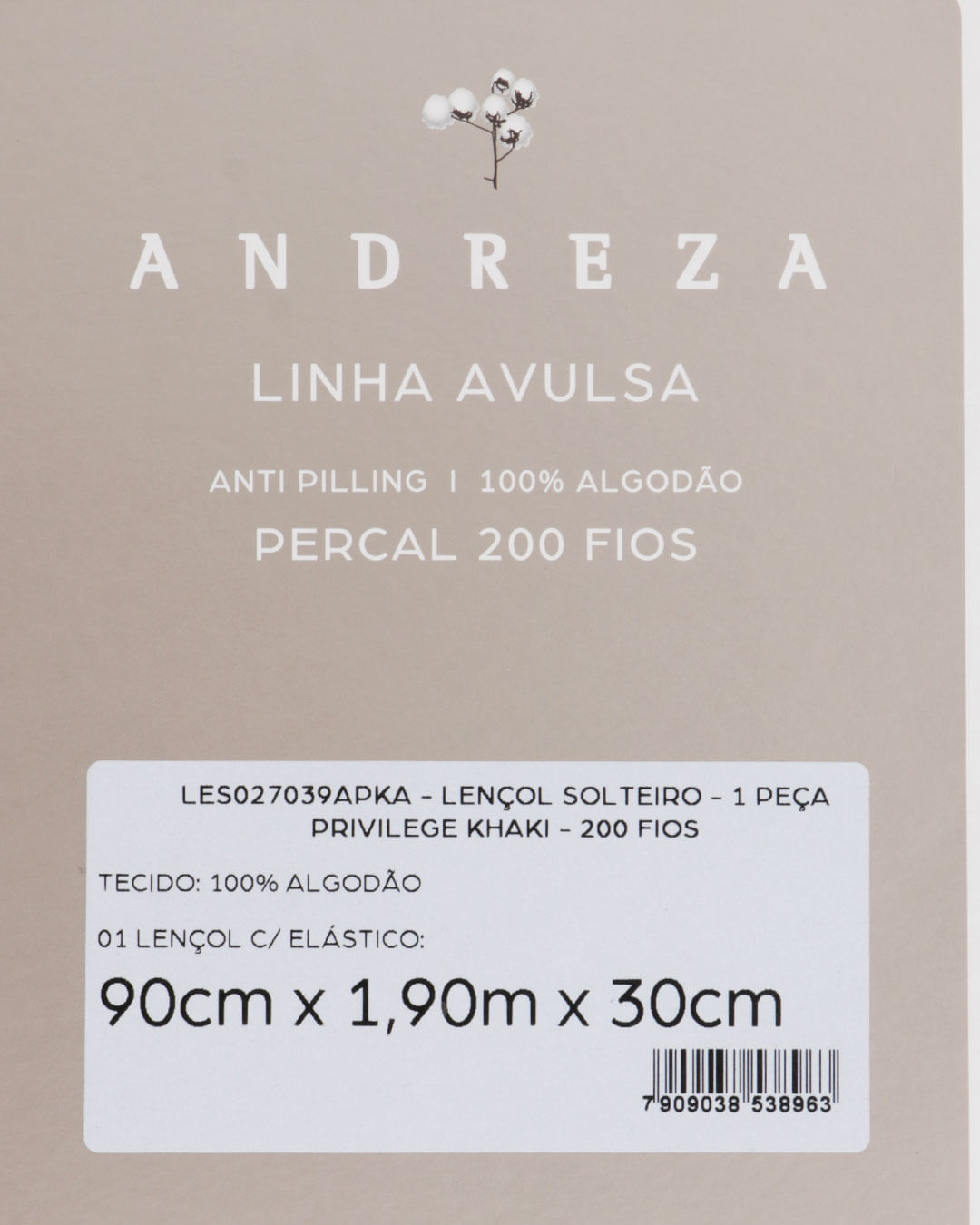 Lencol-C-Elastico--Solteiro-Privilege-K---Bege-Claro
