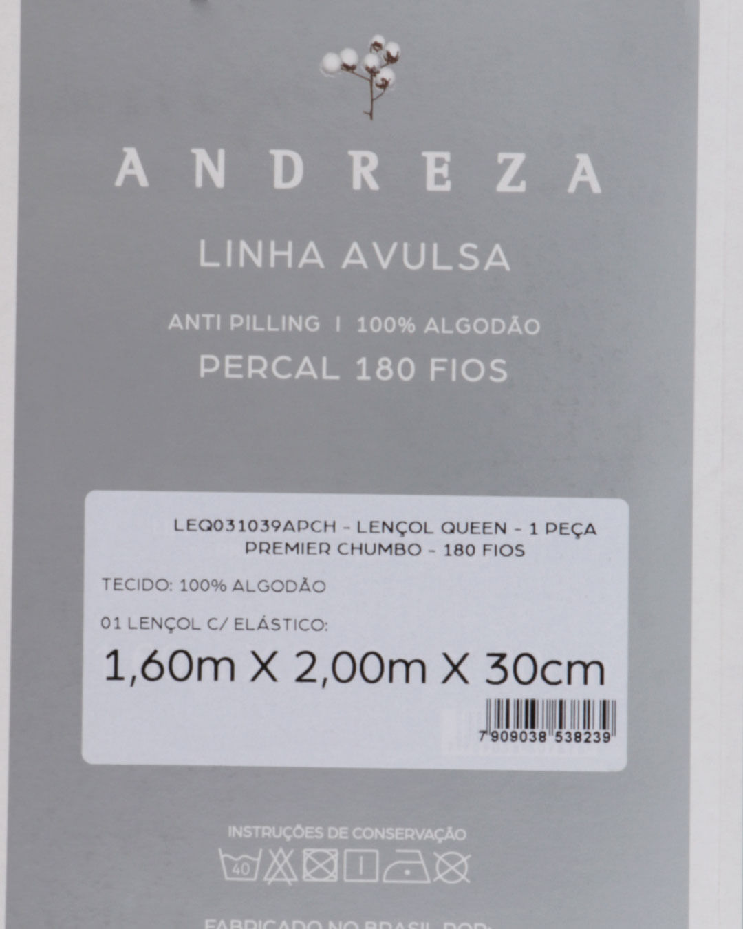 Lencol-C-Elastico-Queen-Premier-Chumbo---Cinza-Escuro