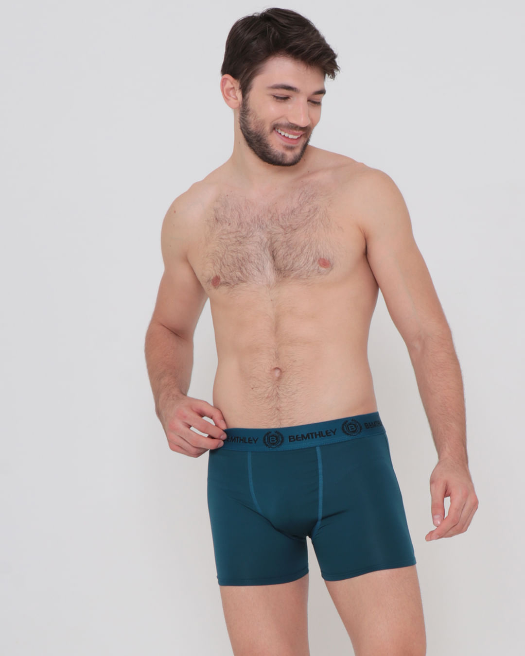 Cueca-Ref-1424-Boxer-Micro-Lisa---Verde-Escuro