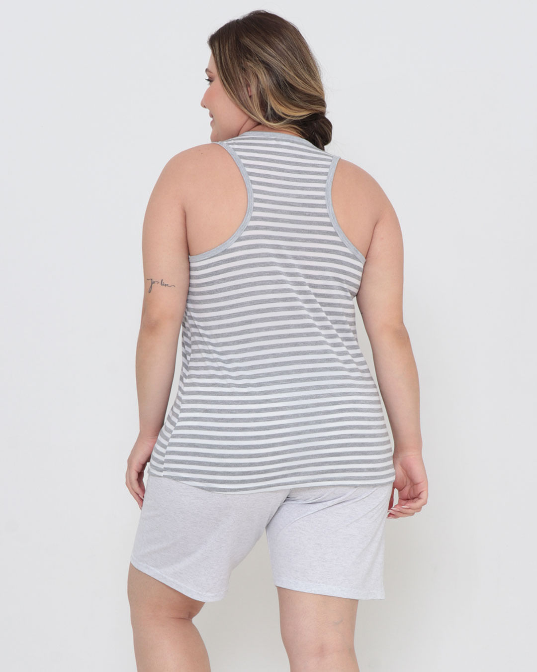 Sd-Nadador-Listrado-Mescla-Silk-Love3315---Cinza-Claro