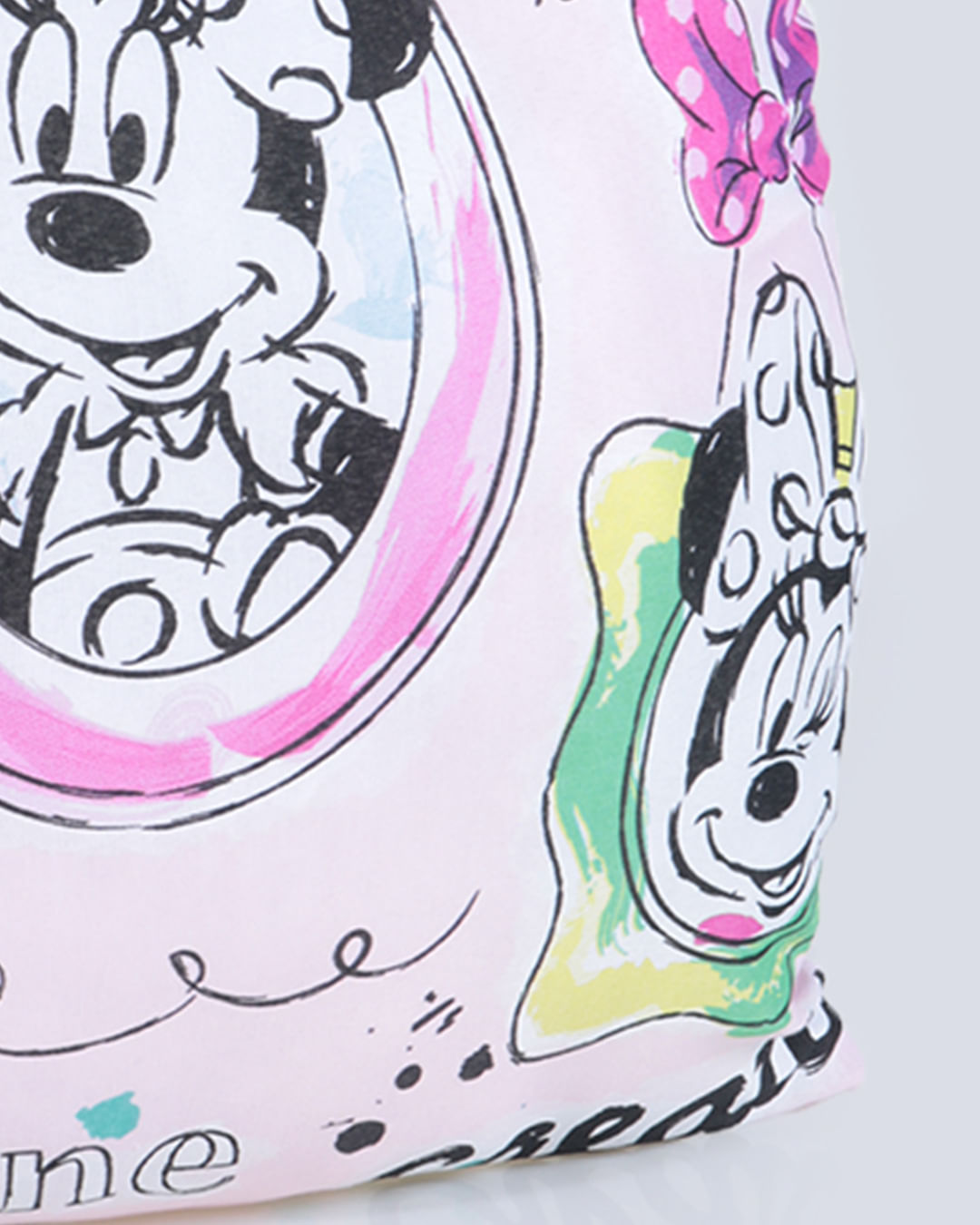Almofada-40x40-Minnie-Paint---Rosa-Claro
