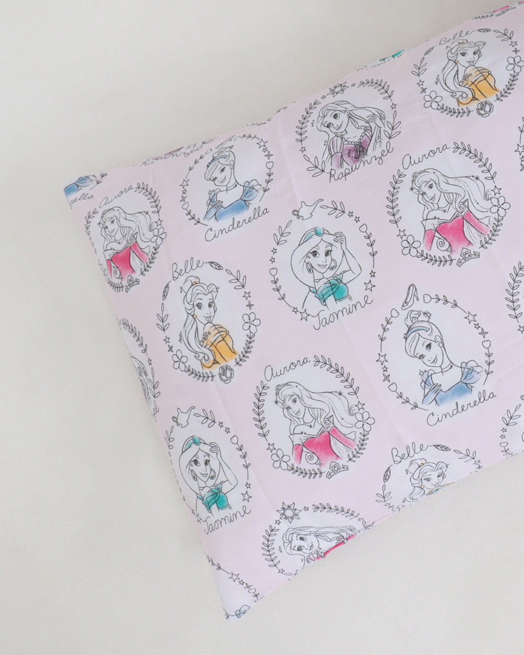Jg-Cama-Solt-Princesas-Line-02-Pcs---Rosa-Claro