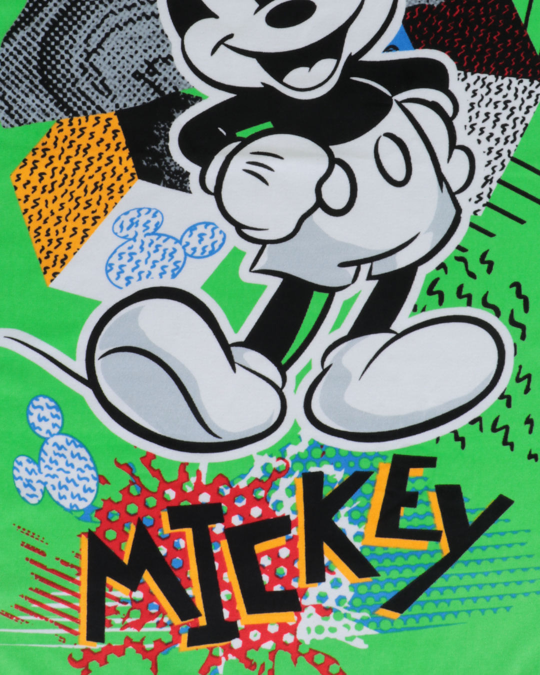 Toalha-Bh-Veludo-70x130-Mickey-Pop-Art---Verde-Medio