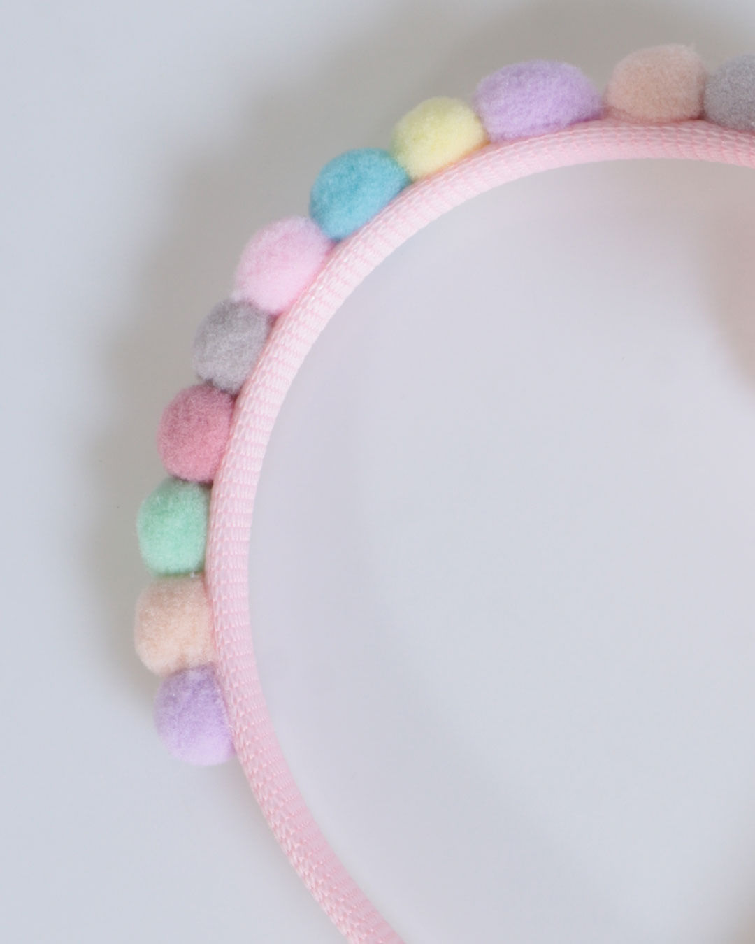 Tiara-Pompom-C-Laco-E-Aplic-Infa---Rosa-Claro