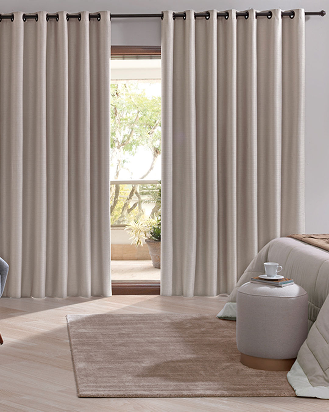 Cortina-Rustica-Felicita-260x170-Sort---Bege-Medio