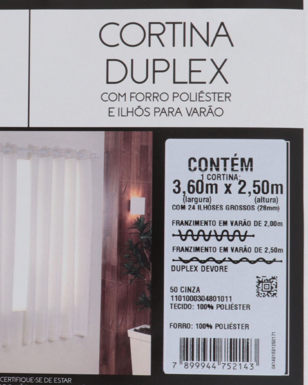 Cortina-Duplex-360m-X-250m-Devorecinz---Branco-Outros