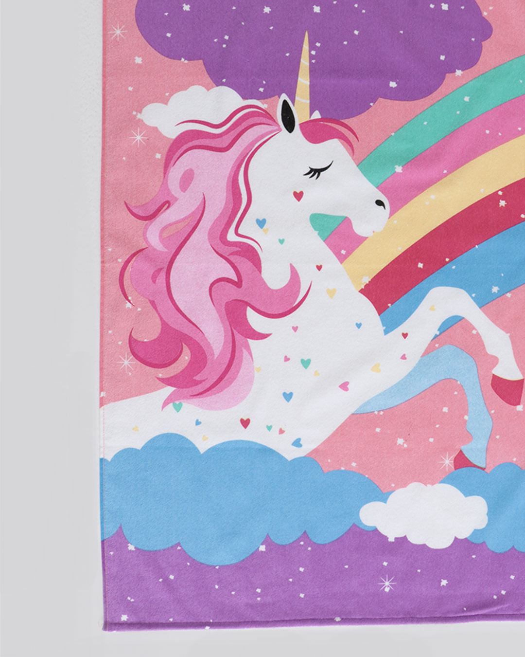 Toalha-Bh-70x115-Felpa-Unicornio---Rosa-Claro