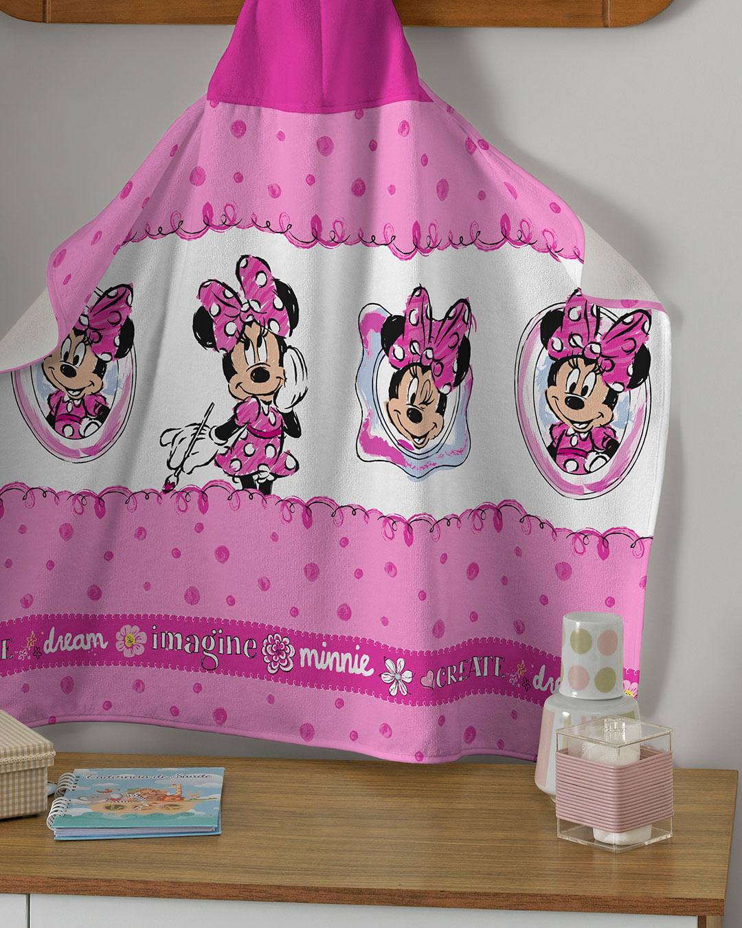 Toalha-Bh-Veludo-Com-Capuz-70x90-Minniep---Rosa-Claro