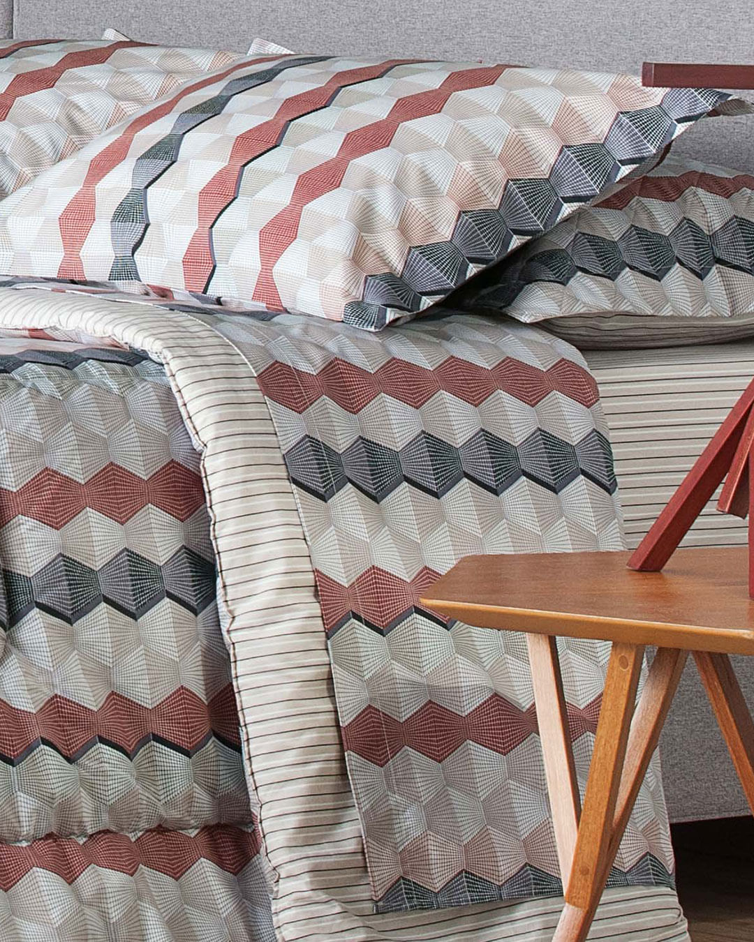 Jg-Cama-Solteiro-George---3-Pc---Bege-Geometrico