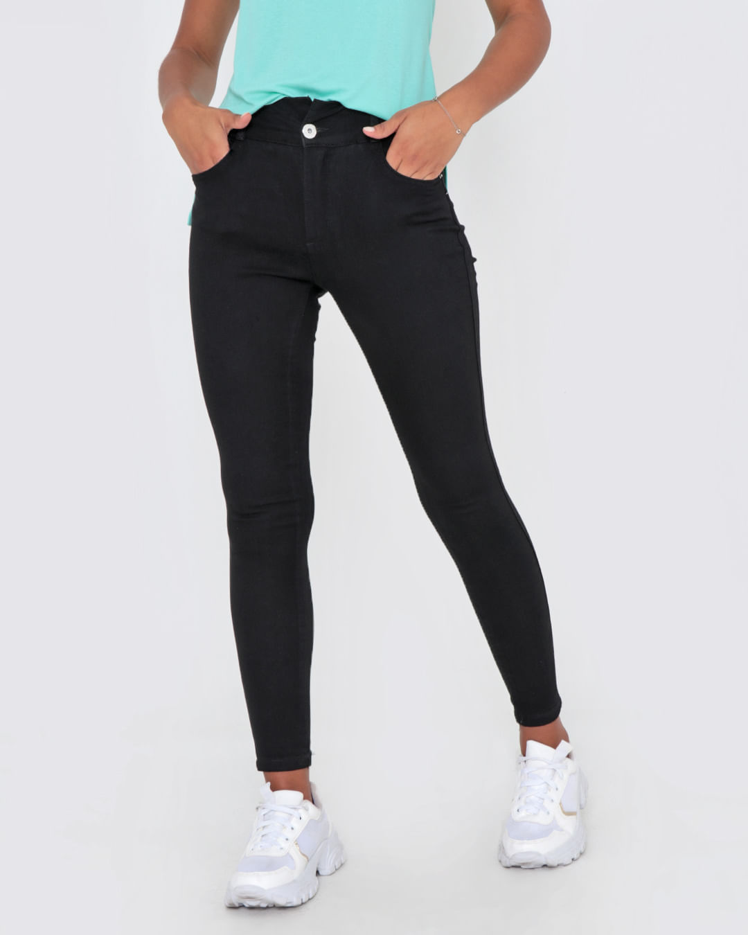 Calca-40766-Srj-Clochardfem-Ad---Black-Jeans-Escuro