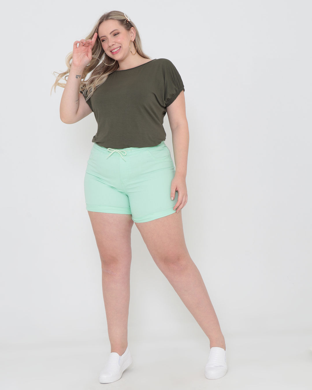 Blusa-1887-Elastico-Manga---Verde-Medio