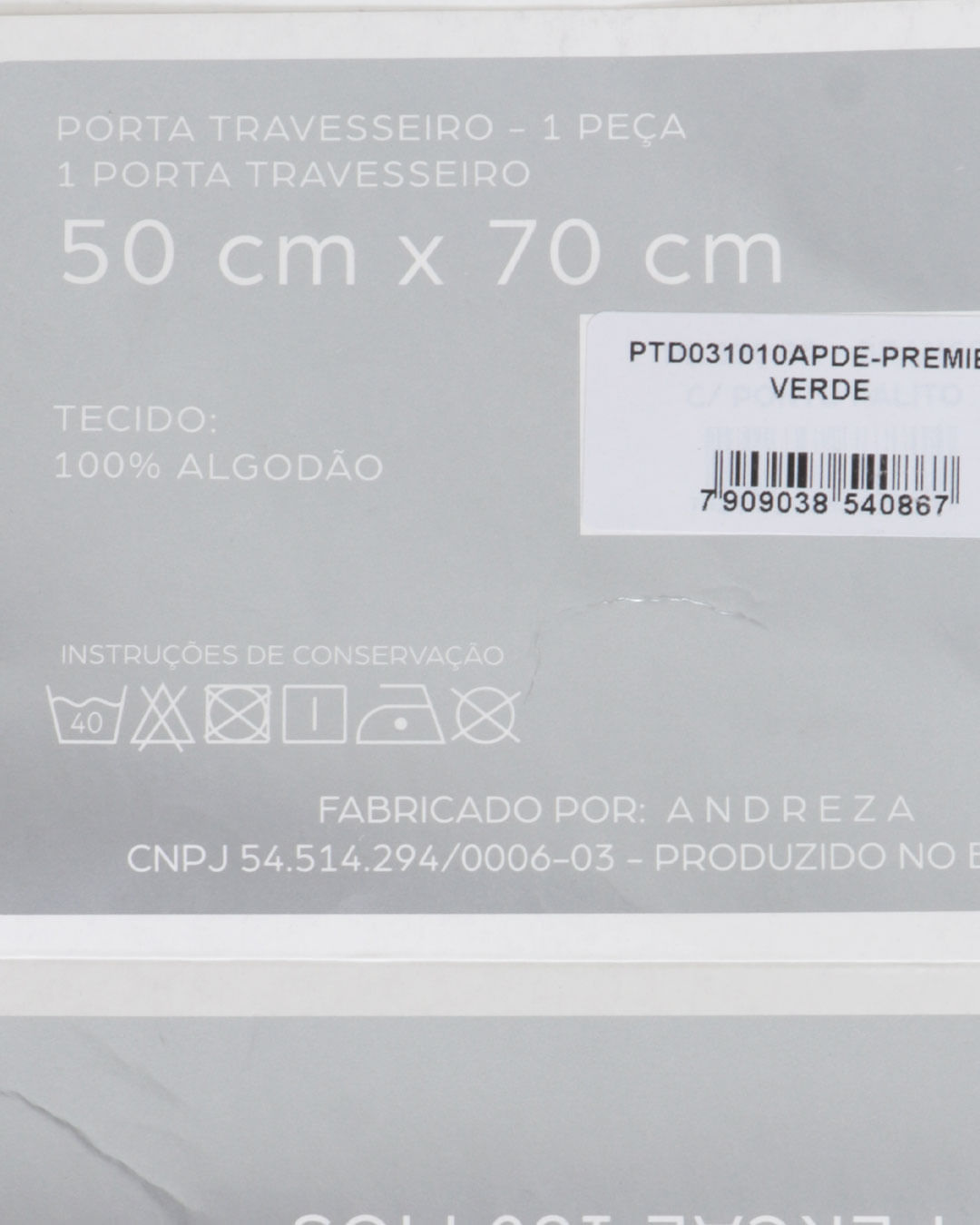 Porta-Travesseiro-Premier-Verde---1-Pc---Verde-Claro