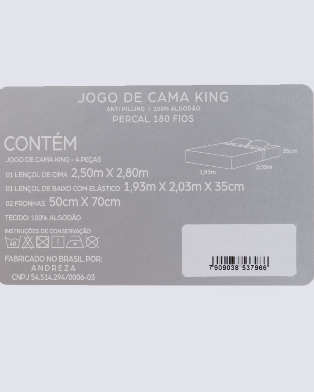 Jg-Cama-King-Size-Conexion---4-Pc---Azul-Listrado