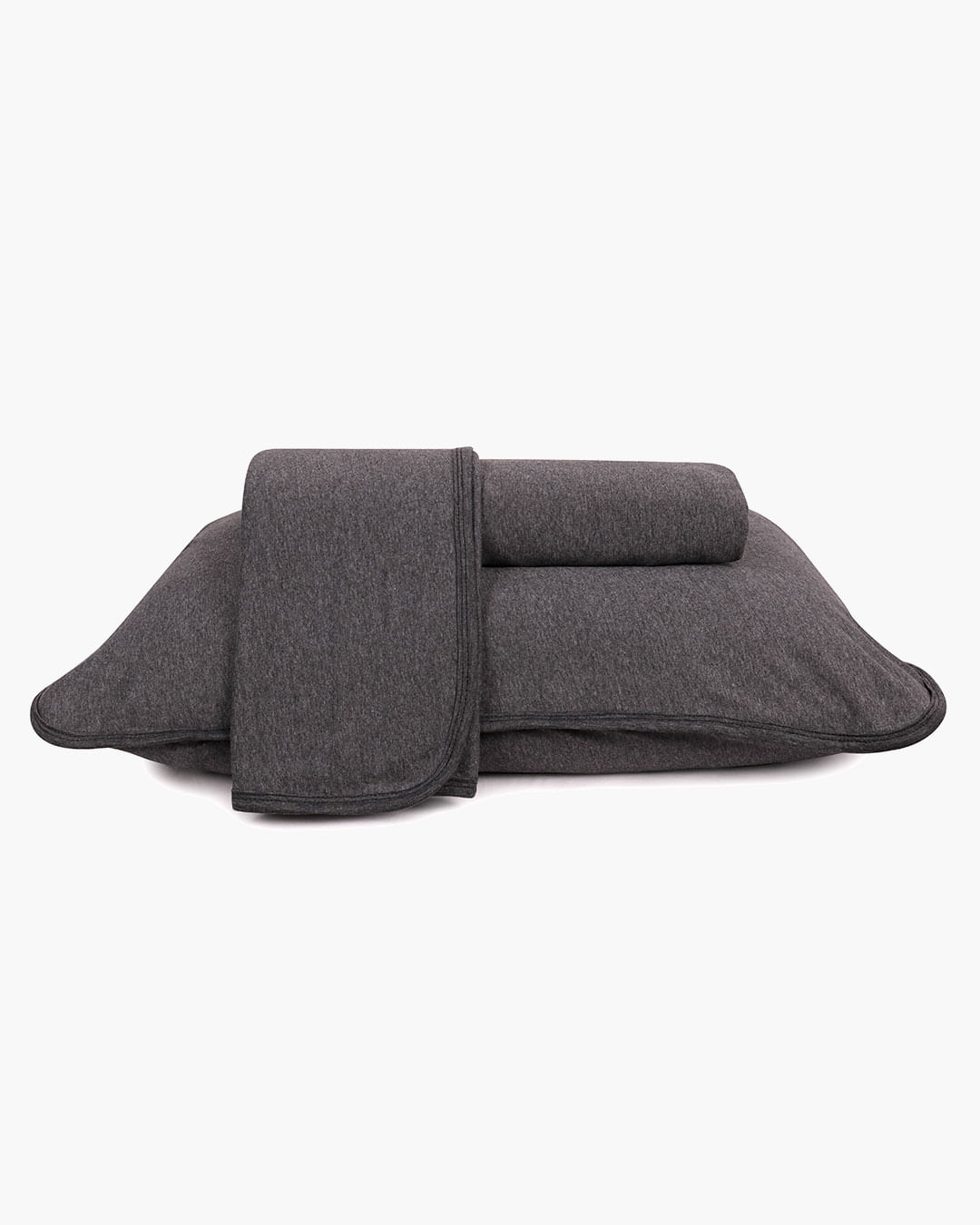 Jogo-Casal-3-Pcs mescla-Urban-Sort---Cinza-Escuro