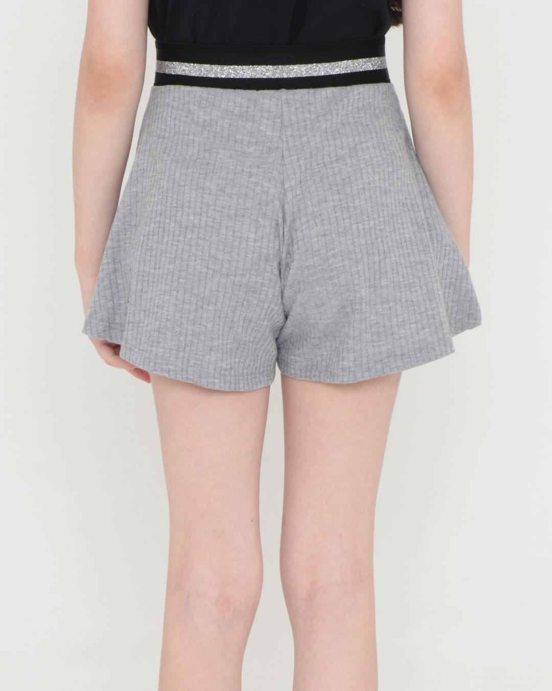 Shorts-9638b-Cos-Lurex-Fem-410---Cinza-Medio