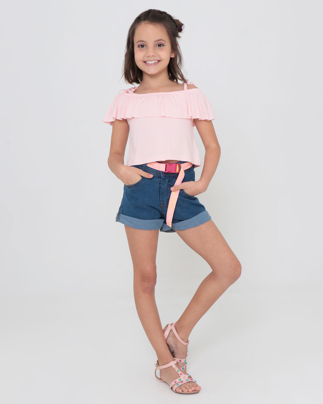 Short-Jeans-2875--Le-Cinto-48---Blue-Jeans-Medio
