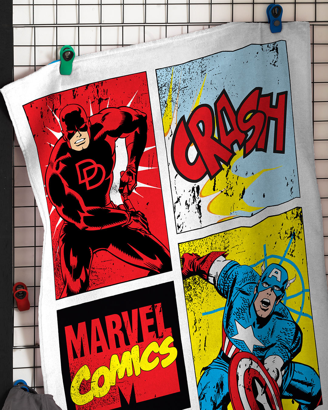 Toalha-Bh-Veludo-70x130-Marvel-Comics---Branco