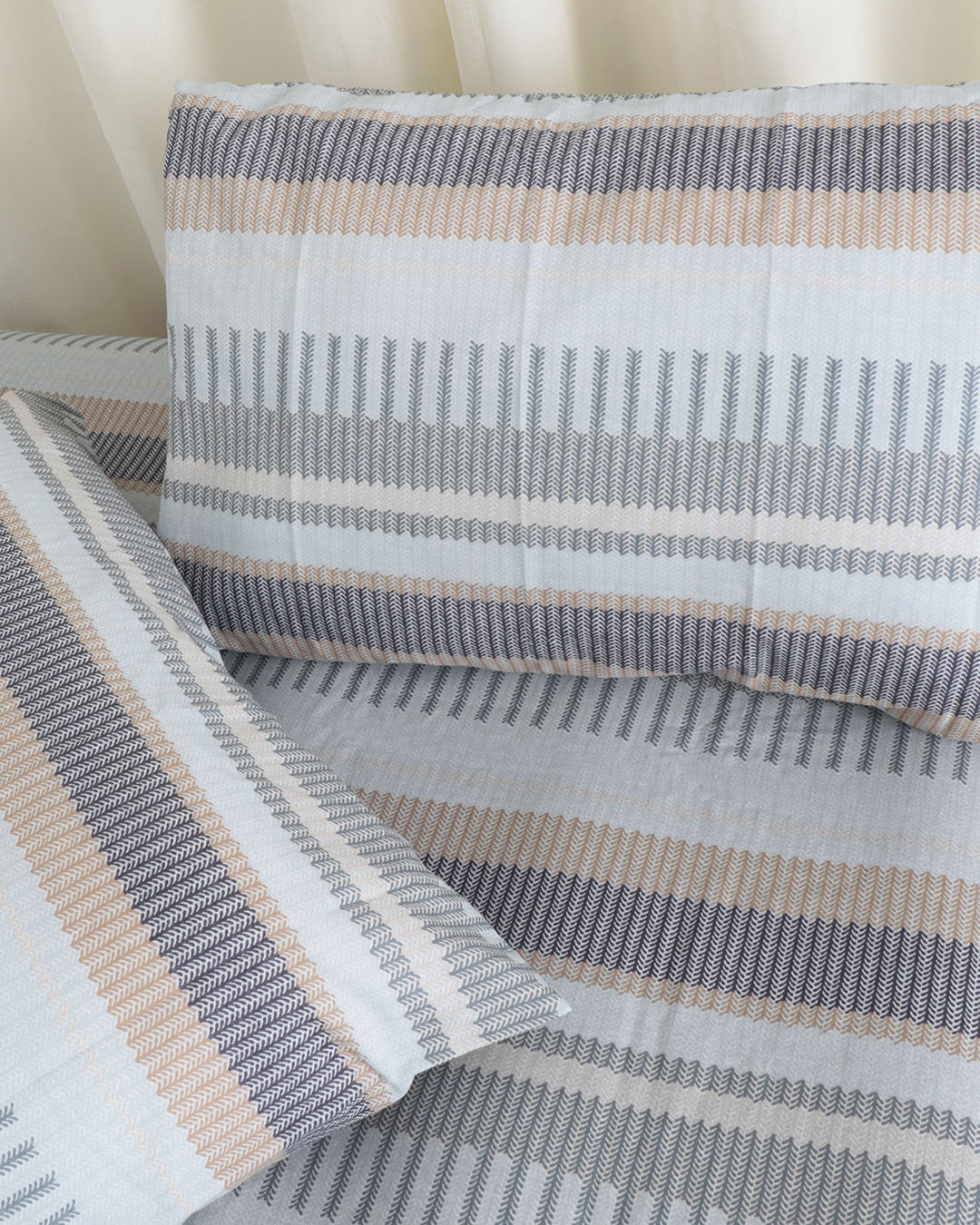 Jg-Cama-Casal-Renda-Bege---3-Pc---Azul-Claro